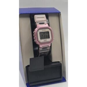Casio LA20WHS-4A,  Women's Digital Pink Resin Watch, Chronograph, Alarm